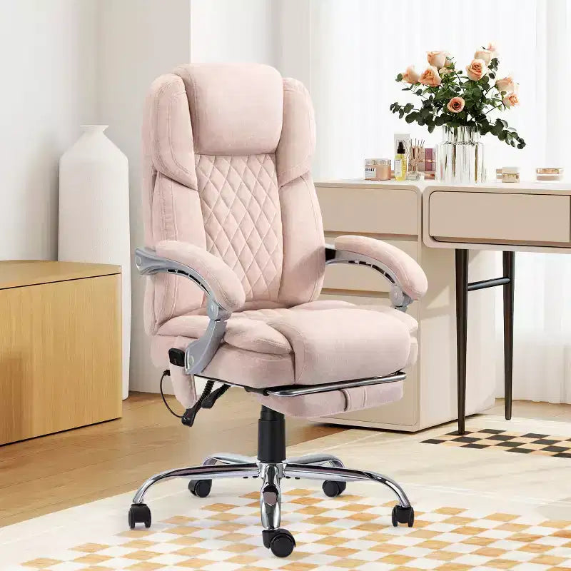 Chaise de bureau de direction chauffante et massante EROMMY