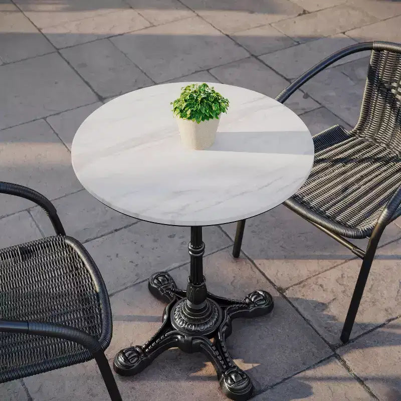 Plateau de table Flash Furniture Acadia TopGuard HPL, bord sans couture, résistant aux rayures et aux taches, qualité commerciale