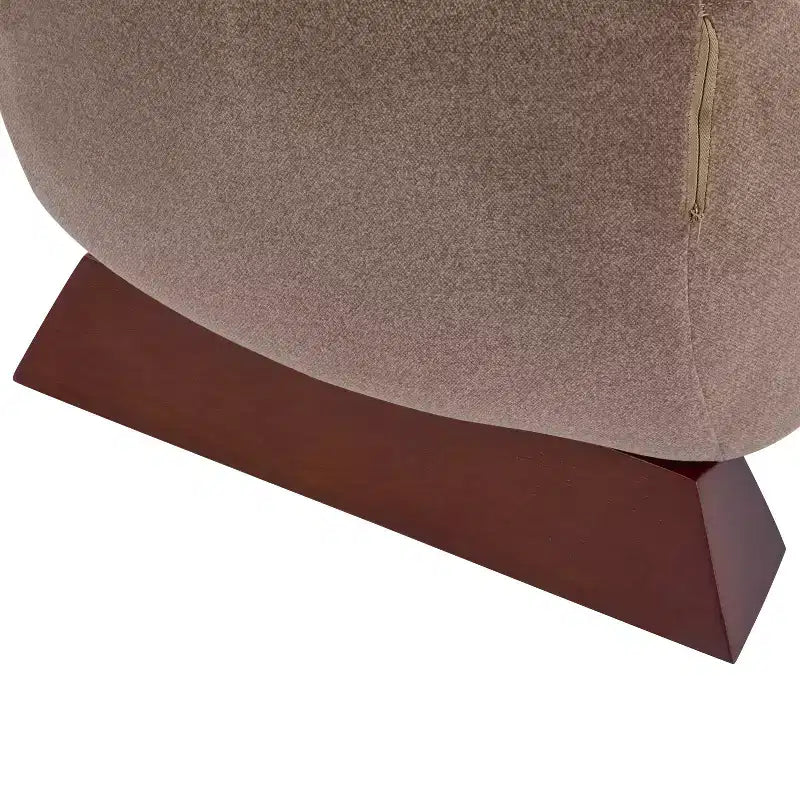 Christopher Knight Home Hudson Fauteuil d'appoint moderne rembourré en tissu avec niche pour animal de compagnie et espace de rangement