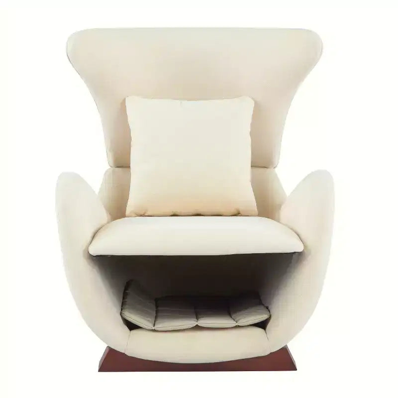 Christopher Knight Home Hudson Fauteuil d'appoint moderne rembourré en tissu avec niche pour animal de compagnie et espace de rangement