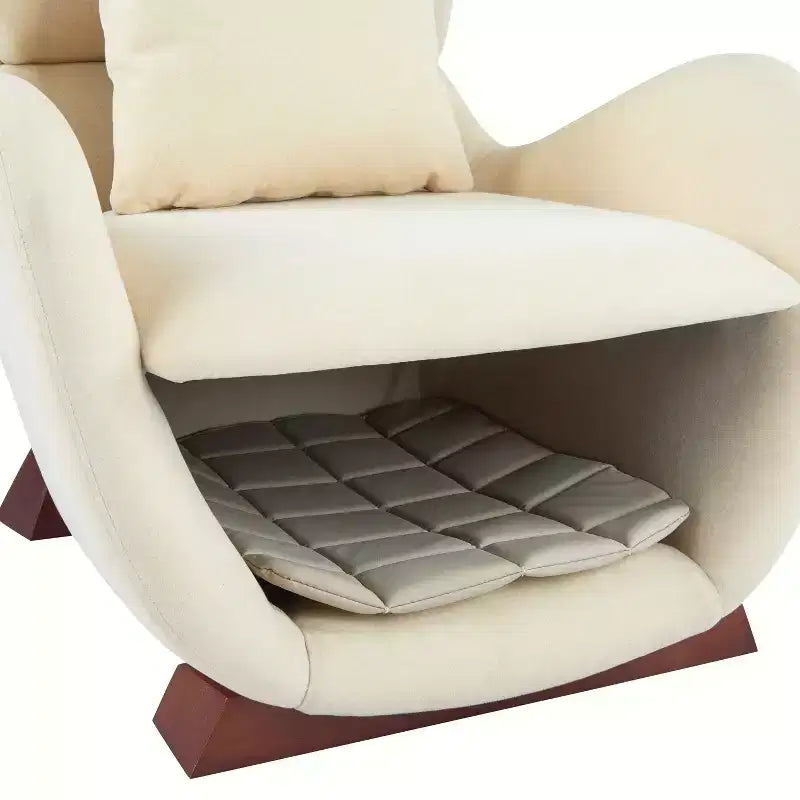 Christopher Knight Home Hudson Fauteuil d'appoint moderne rembourré en tissu avec niche pour animal de compagnie et espace de rangement
