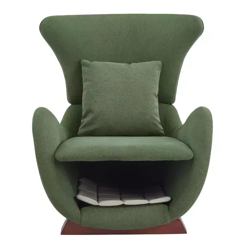 Christopher Knight Home Hudson Fauteuil d'appoint moderne rembourré en tissu avec niche pour animal de compagnie et espace de rangement