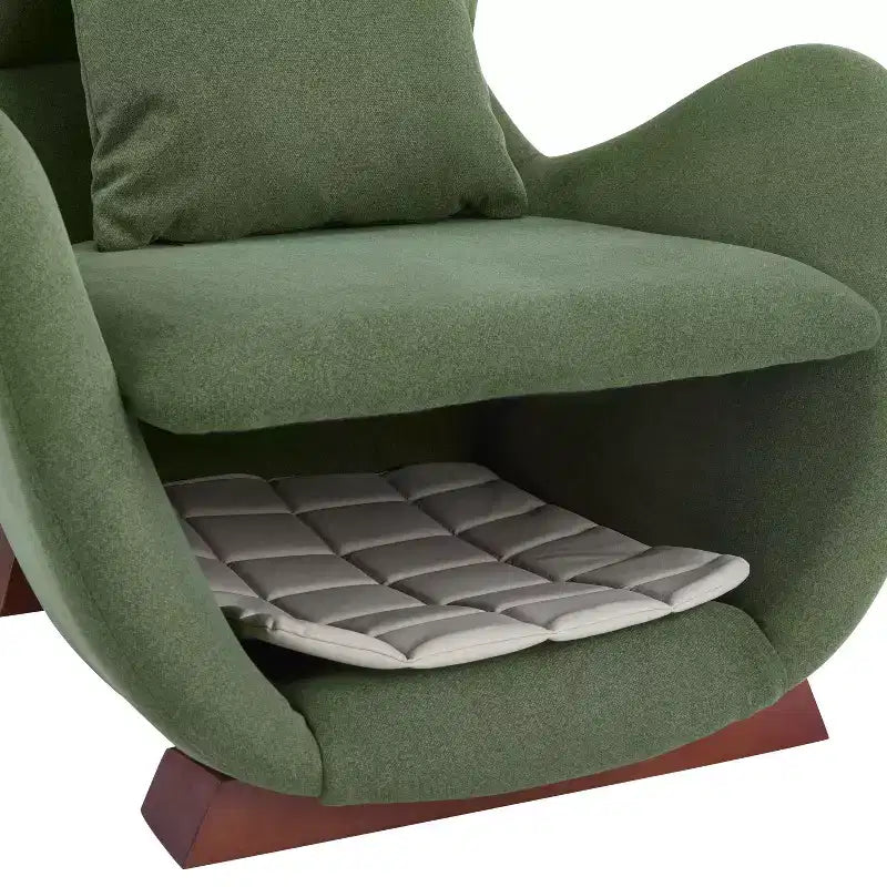 Christopher Knight Home Hudson Fauteuil d'appoint moderne rembourré en tissu avec niche pour animal de compagnie et espace de rangement