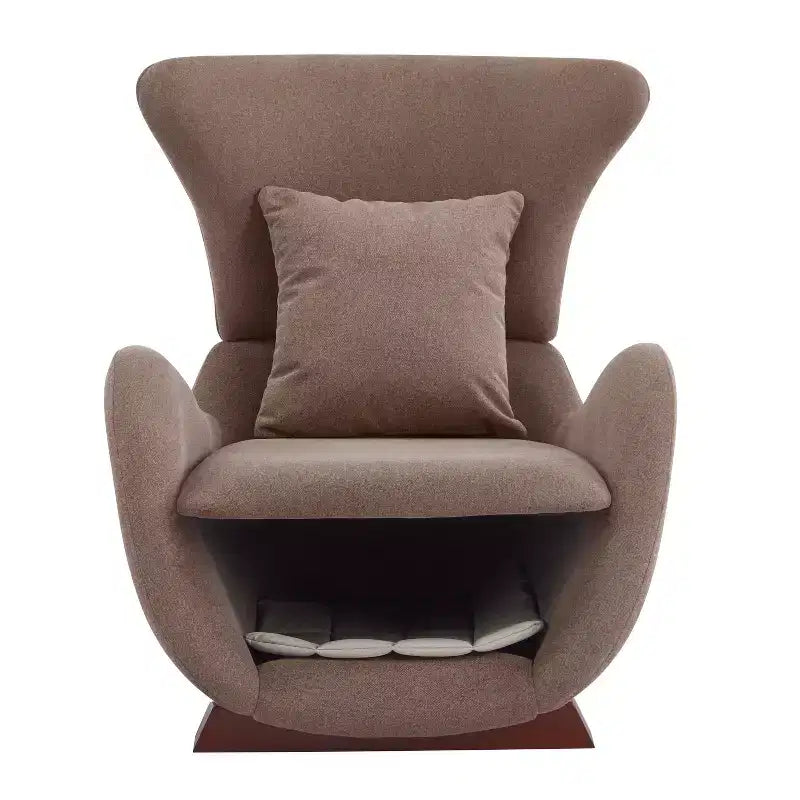 Christopher Knight Home Hudson Fauteuil d'appoint moderne rembourré en tissu avec niche pour animal de compagnie et espace de rangement