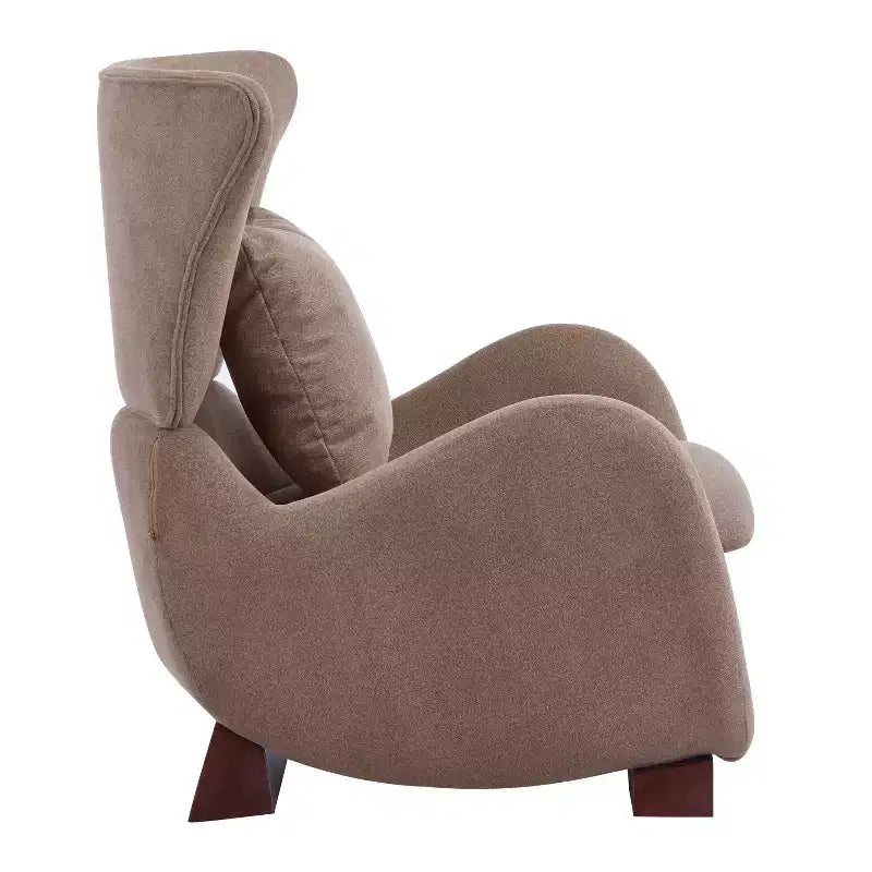 Christopher Knight Home Hudson Fauteuil d'appoint moderne rembourré en tissu avec niche pour animal de compagnie et espace de rangement
