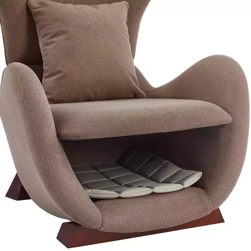 Christopher Knight Home Hudson Fauteuil d'appoint moderne rembourré en tissu avec niche pour animal de compagnie et espace de rangement