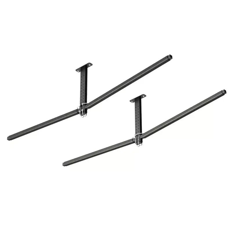 VEVOR Kayak Storage Rack for 2 Kayaks, Holds Up to 250 lbs, Heavy Duty Adjustable Ceiling Rack for Garage Ceiling Mount, Black