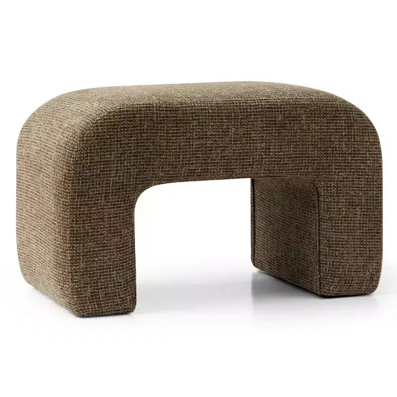 29 banc rembourré moderne, siège d'appoint doux et rembourré pour petits espaces, repose-pieds ou tabouret de coiffeuse, assise moderne pour salon-Panipeachy