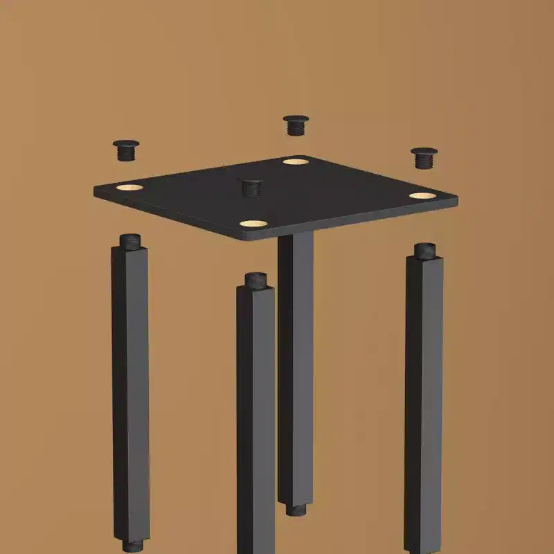 Étagère de rangement polyvalente à 5 niveaux HOMLUX avec bac en tissu, organisation à plusieurs niveaux
