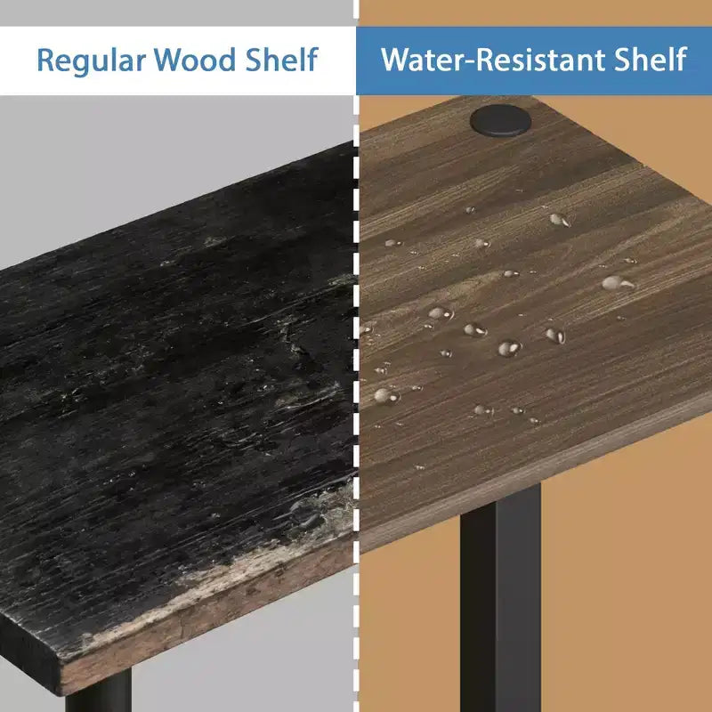 Étagère de rangement polyvalente à 5 niveaux HOMLUX avec bac en tissu, organisation à plusieurs niveaux