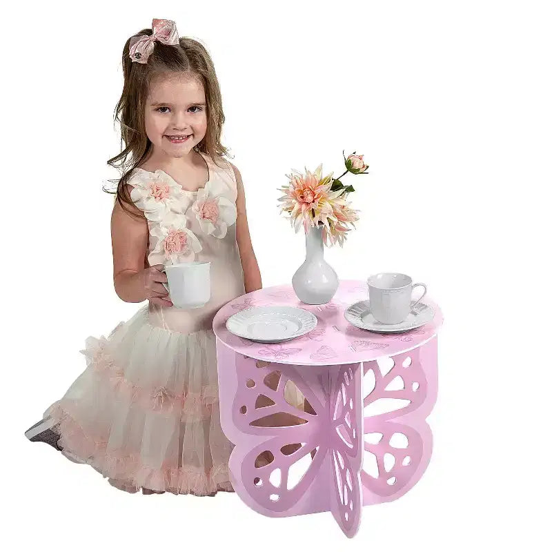 Table de jeu Fun Express petite papillon en carton-mousse