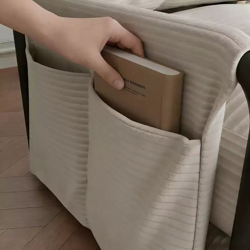 Canapé-lit pliable une place ALAULM, lit canapé pliant 2-en-1 avec oreillers, dossier et accoudoirs réglables et sac de rangement