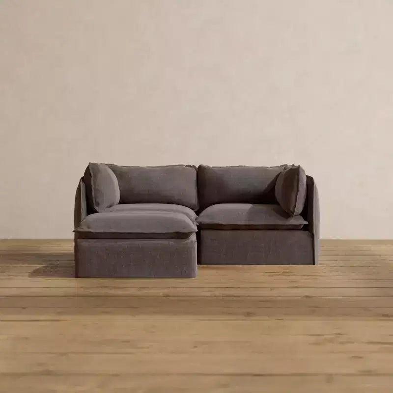 Anabei Modular Washable 2-Seater Sofa Sectional | Memorix+ Seat & Contour Pillow