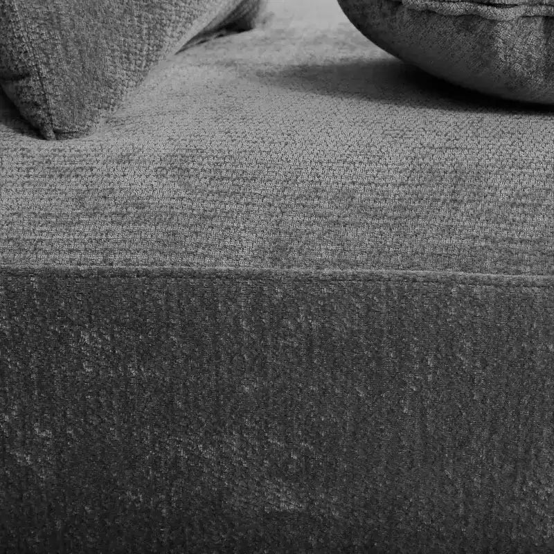 Christopher Knight Home Isolde 140 Canapé d'angle incurvé moderne 4 places rembourré