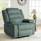 Fauteuil inclinable manuel moderne 36 W en coton/velours côtelé à dossier inclinable