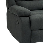 Fauteuil inclinable manuel moderne 36 W en coton/velours côtelé à dossier inclinable