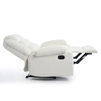 Fauteuil inclinable manuel moderne 36 W en coton/velours côtelé à dossier inclinable