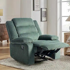 Fauteuil inclinable manuel moderne 36 W en coton/velours côtelé à dossier inclinable