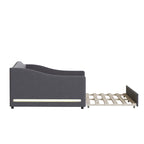 Lit de repos complet en polaire Teddy avec lit gigogne et lumières LED