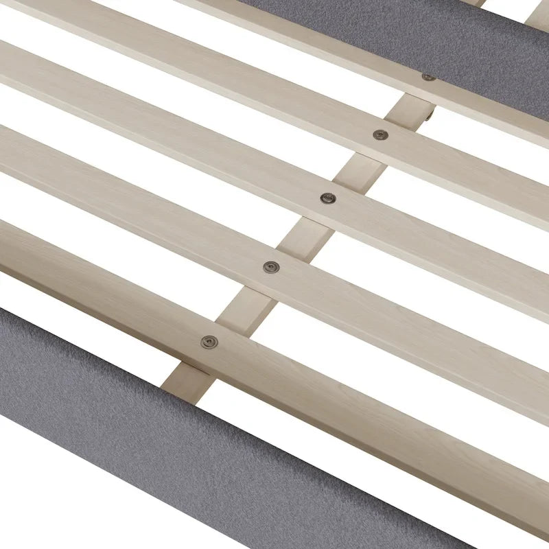 Lit de repos complet en polaire Teddy avec lit gigogne et lumières LED