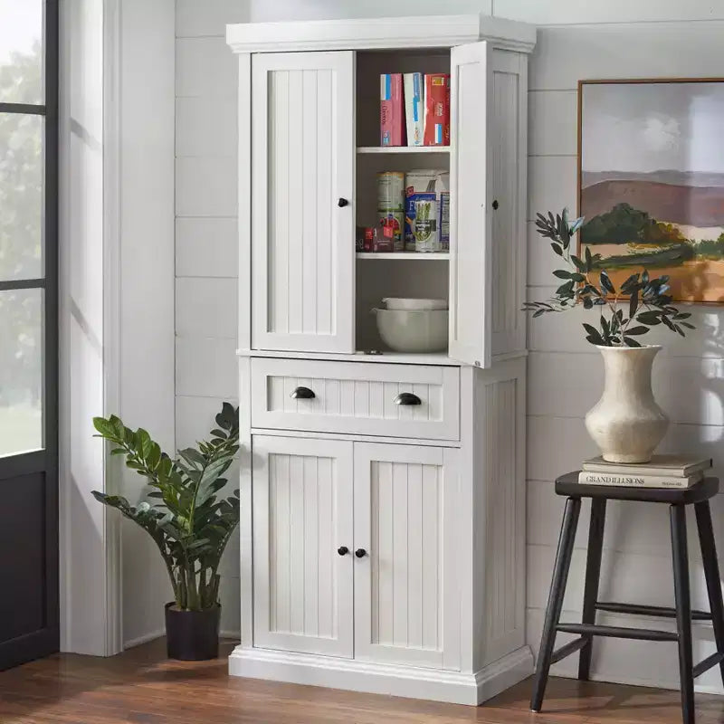 Meuble haut de cuisine Medicott Buylateral, blanc