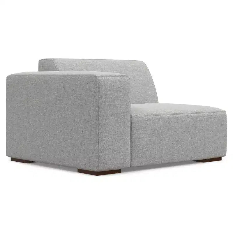 Canapé 2 places et méridienne droite WyndenHall Biggs gris pâle