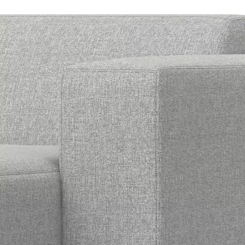 Canapé 2 places et méridienne droite WyndenHall Biggs gris pâle