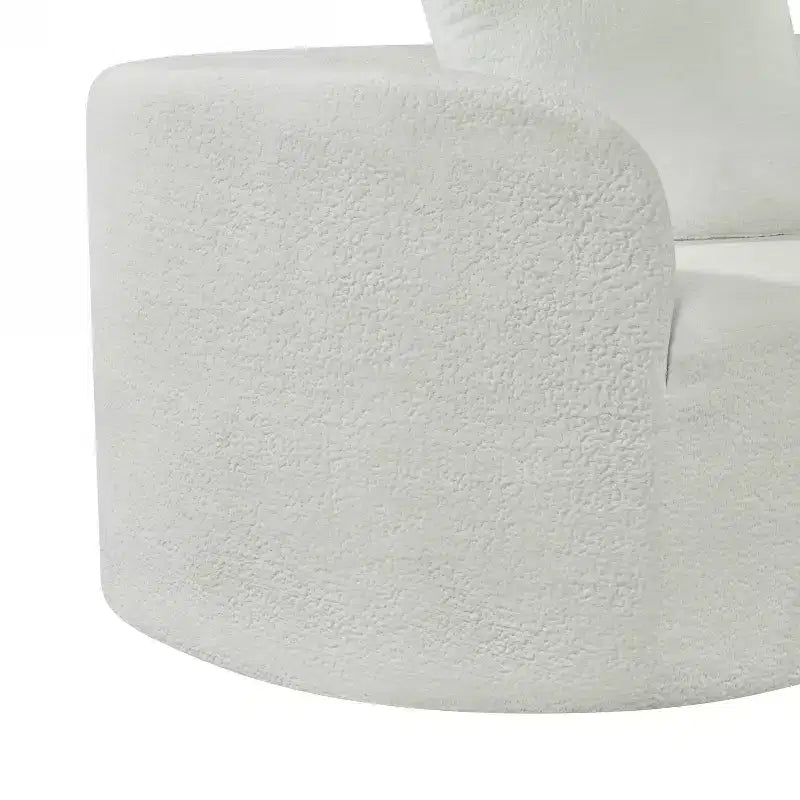 Christopher Knight Home Vivian Canapé d'angle incurvé moderne 295 cm en éponge haute densité avec 4 coussins Beige