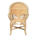 bali & pari Ratu Rattan Accent Chair: Handcrafted, Bohemian Design, No Assembly Required
