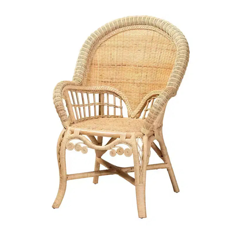 Fauteuil Bali & Pari Ratu en rotin : Fait main, design bohème, aucun assemblage requis