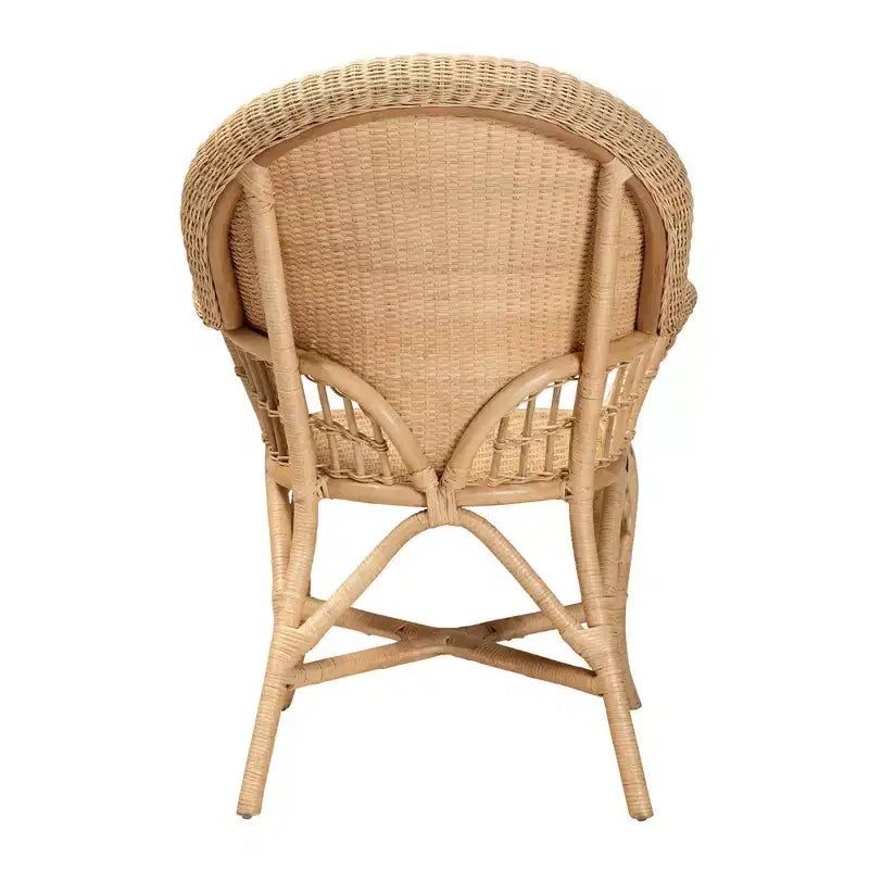 Fauteuil Bali & Pari Ratu en rotin : Fait main, design bohème, aucun assemblage requis