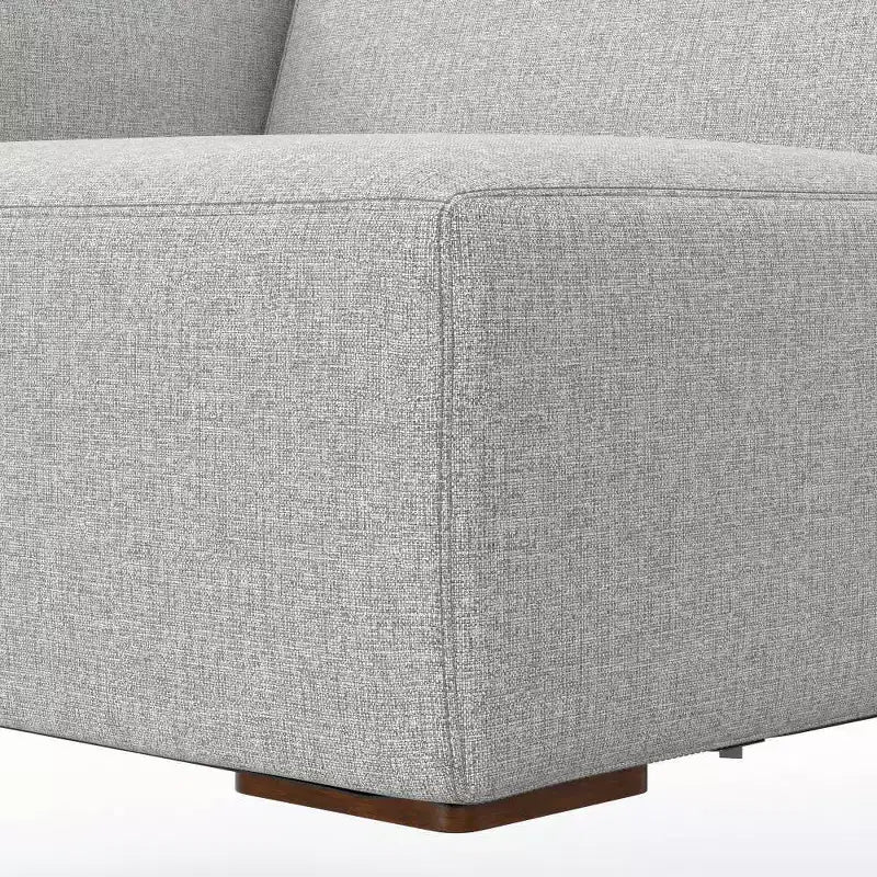 Module accoudoir gauche WyndenHall Biggs gris pâle