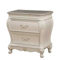 30" Chantelle Nightstand Pearl White - Acme Furniture