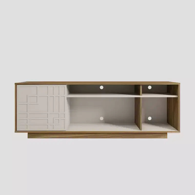 Meuble TV contemporain Techni Mobili pour téléviseurs jusqu'à 70" chêne : Meuble de rangement et divertissement moderne avec gestion des câbles