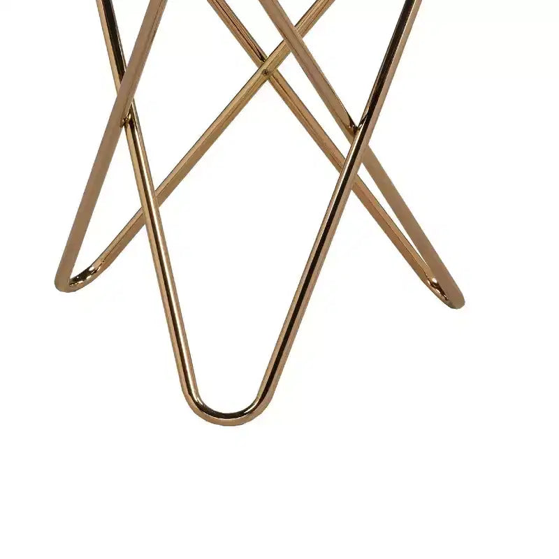 Table d'appoint Brassex Xavier Or Rose