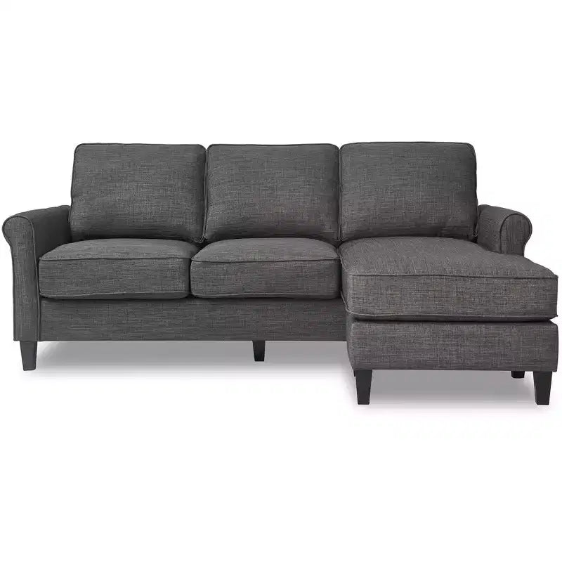 Harmon Roll Arm Sectional Sofa - Serta