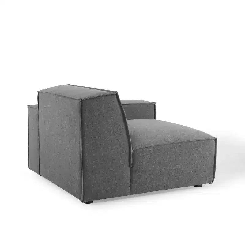 Canapé sectionnel 4 places Restore avec pouf - Modway
