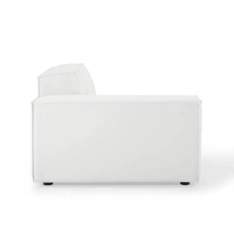 Canapé sectionnel 4 places Restore avec pouf - Modway
