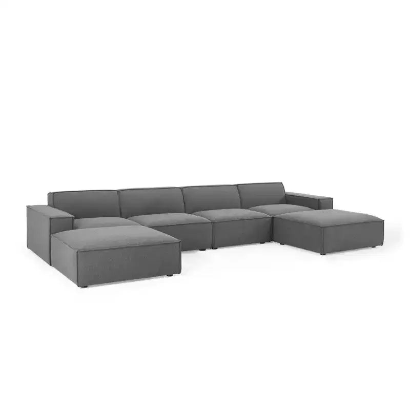 Canapé sectionnel 6 places en U Restore - Modway