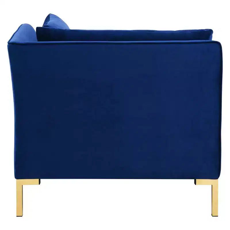 Fauteuil d'angle de canapé modulaire en velours Ardent Performance - Modway