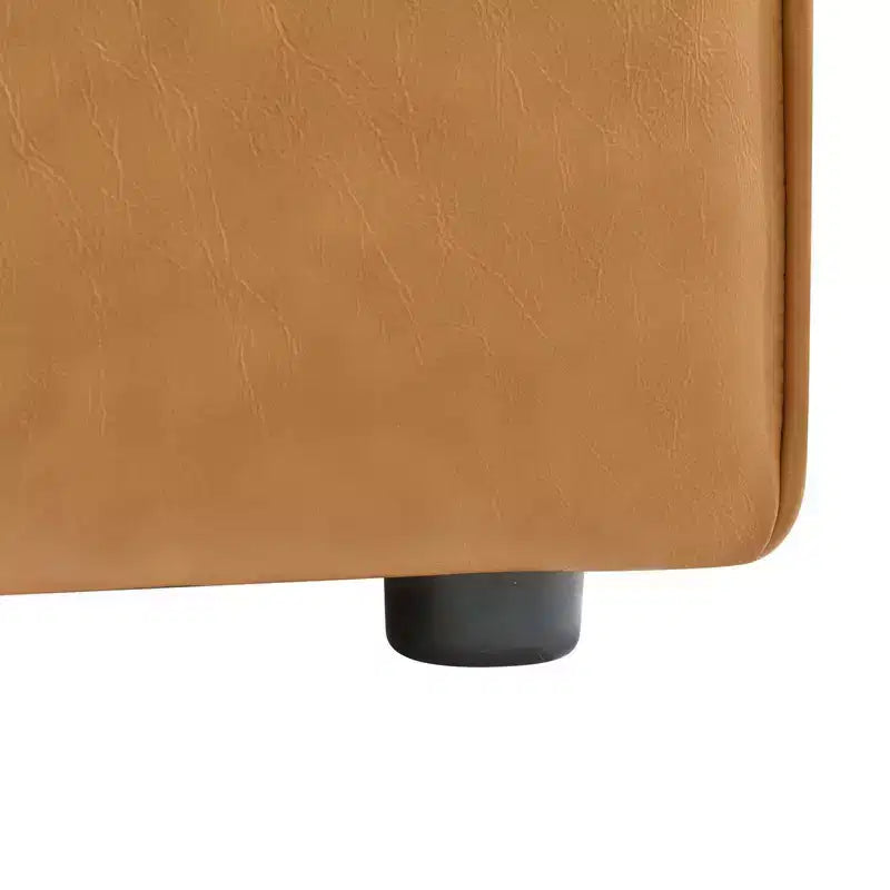 Chaise sans accoudoirs en similicuir végane Mingle - Modway