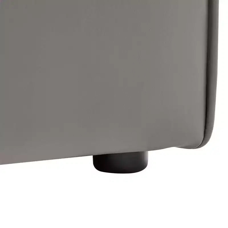 Chaise sans accoudoirs en similicuir végane Mingle - Modway