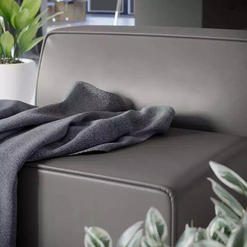 Chaise sans accoudoirs en similicuir végane Mingle - Modway