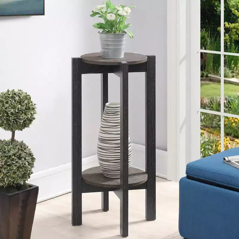31,25 Newport Deluxe Meuble à plantes à 2 niveaux - Breighton Home