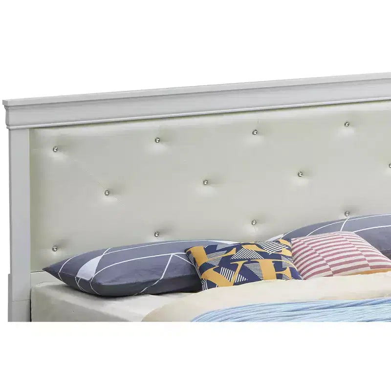 Lits à panneaux Lorana et Queen Passion Furniture