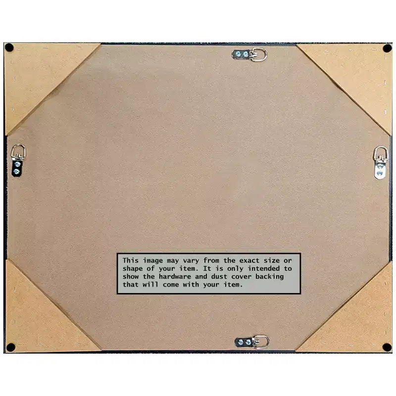 Miroir Mural en Bois Non Biseauté Amanti Art Lucie Champagne 25,25 x 19,25 po