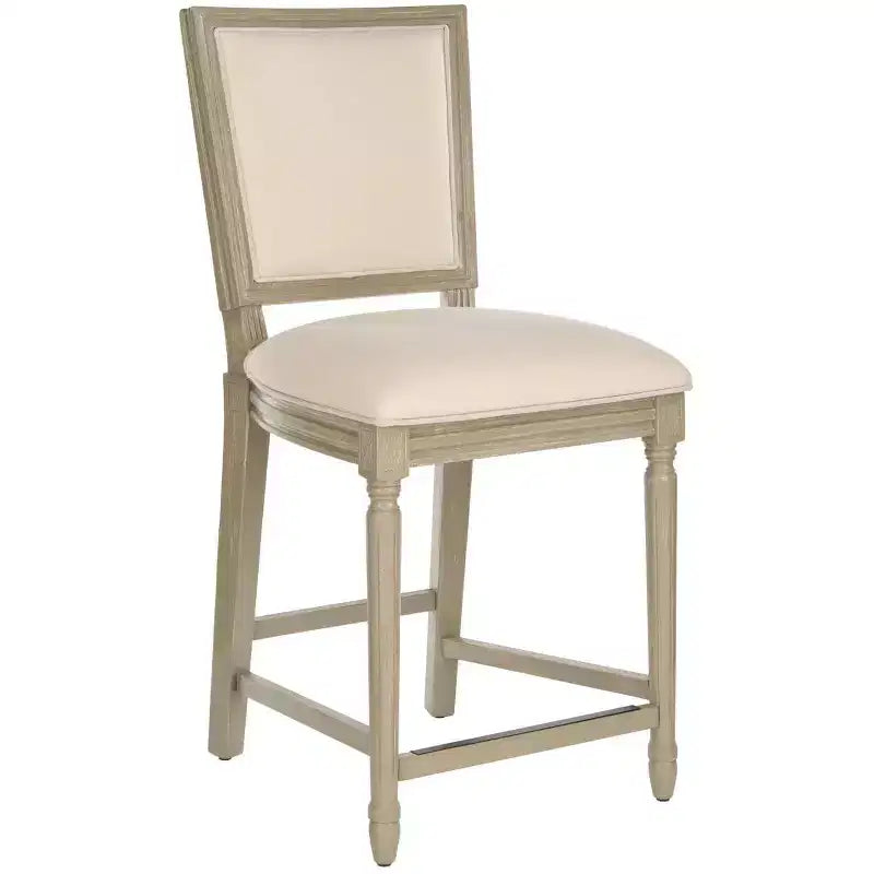 Tabouret de comptoir rectangulaire Buchanan (Lot de 2) - FOX6271 - Safavieh Couture
