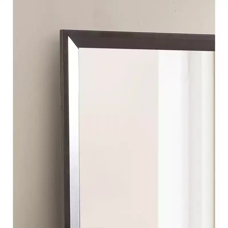 Miroir de commode encadré carré classique Passion Furniture 36 po x 36 po