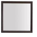 Passion Furniture 36 in. x 36 in. Classic Square Framed Dresser Mirror