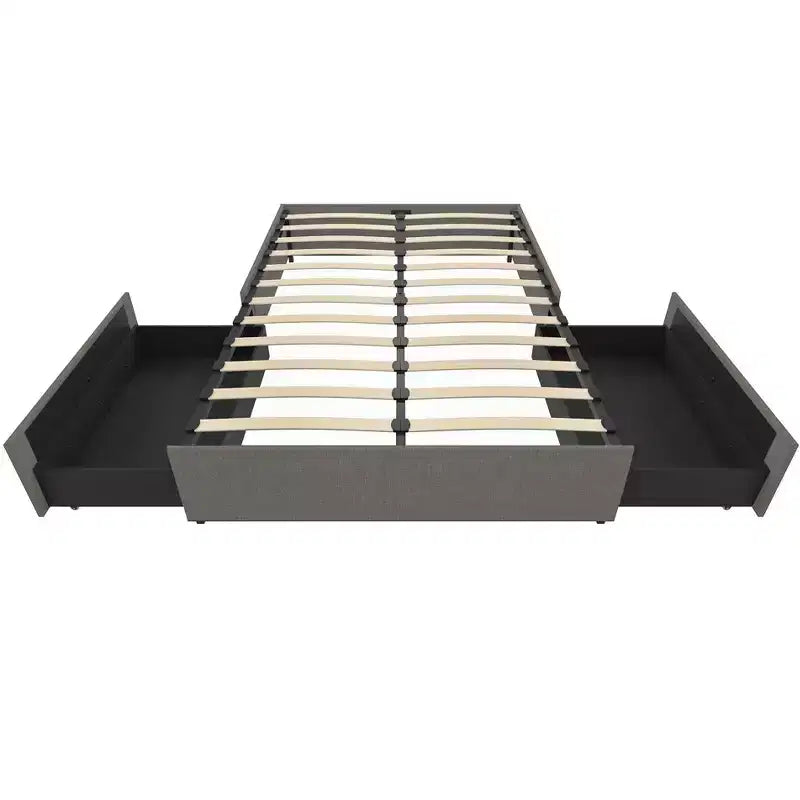 Lit plateforme DHP Maven avec rangement